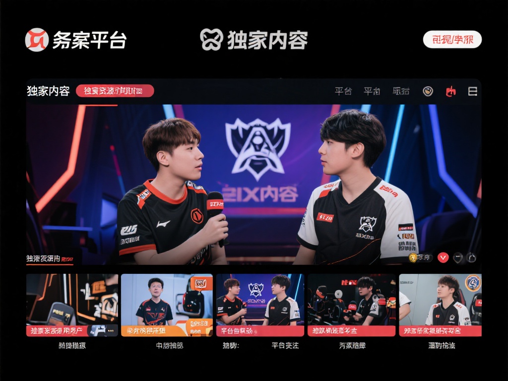 另外，平台还通过与知名战队合作，推出独家内容，比如