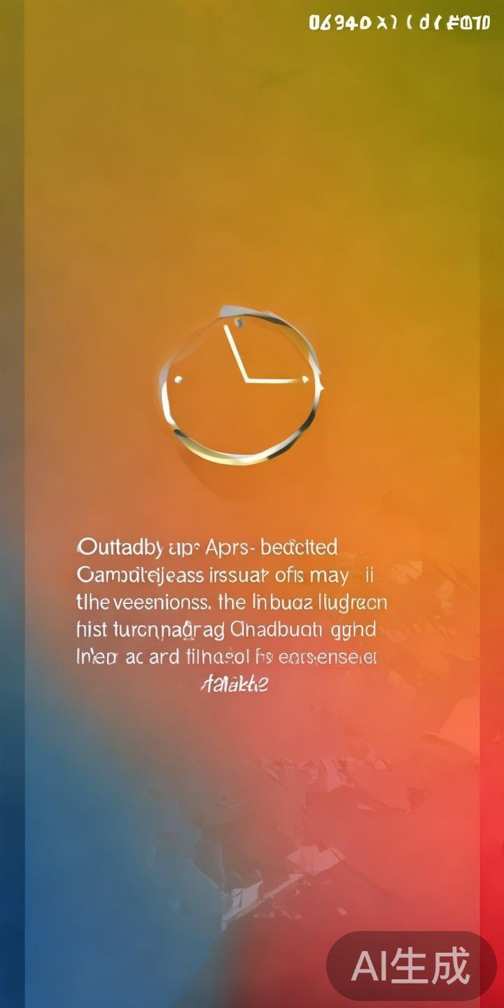 应用版本过旧或未更新
版本过旧会出现兼容性问题，
